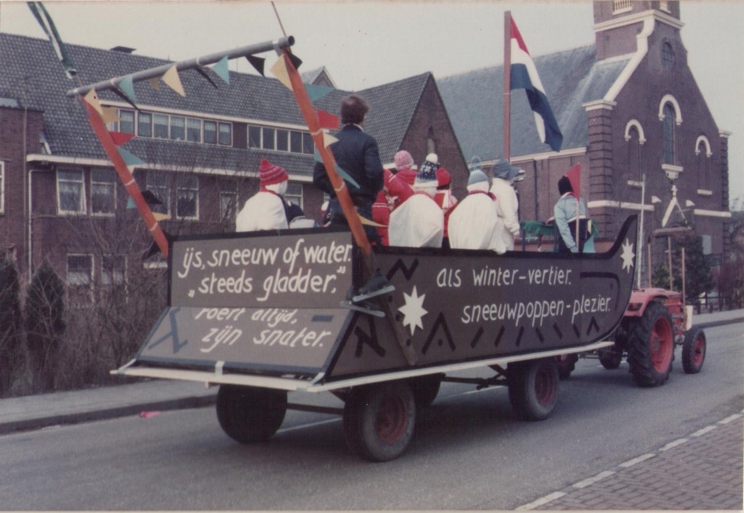 Optocht Ijs,sneeuw of water