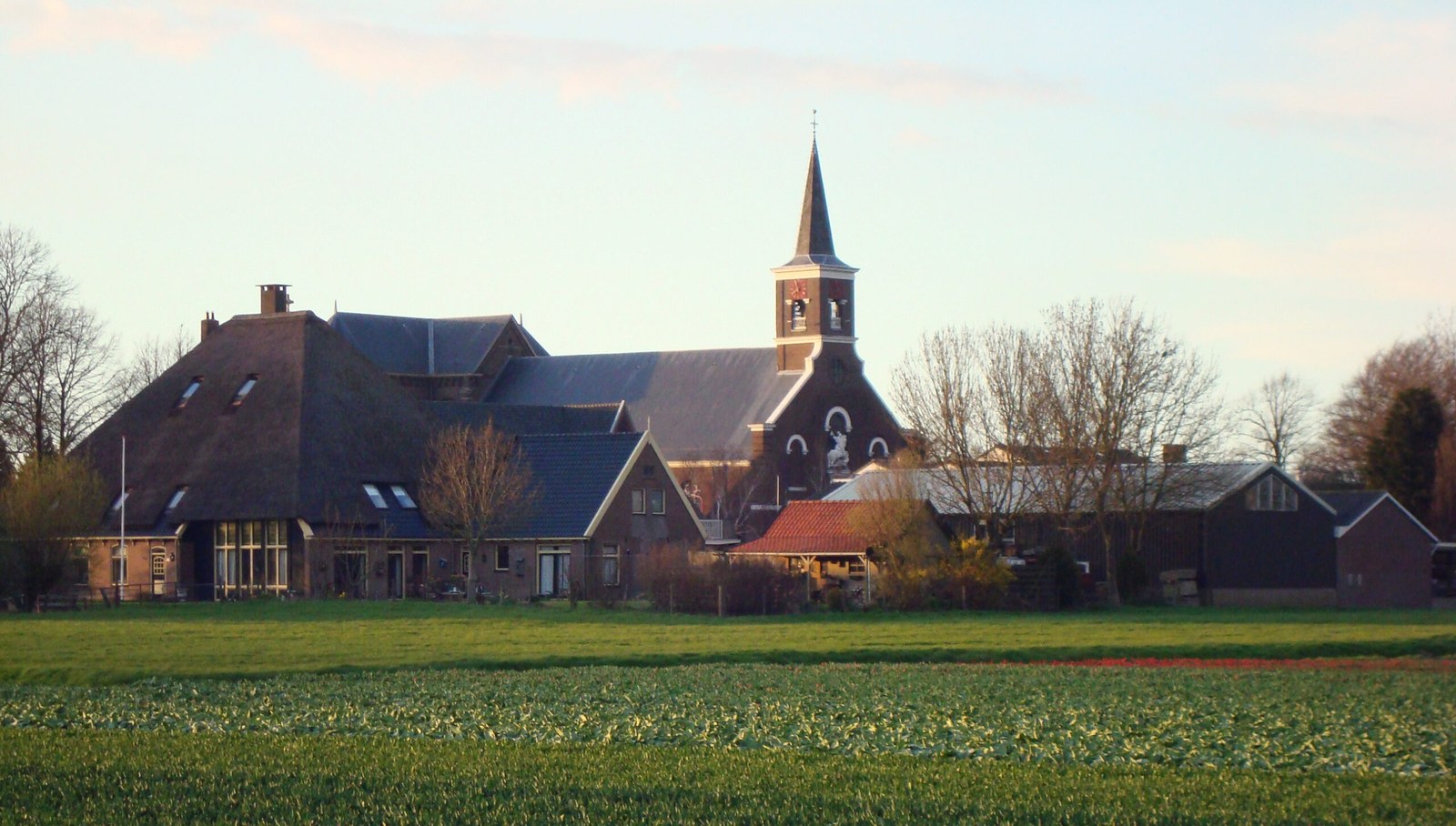 Boerderij met kerktoren, Spierdijk