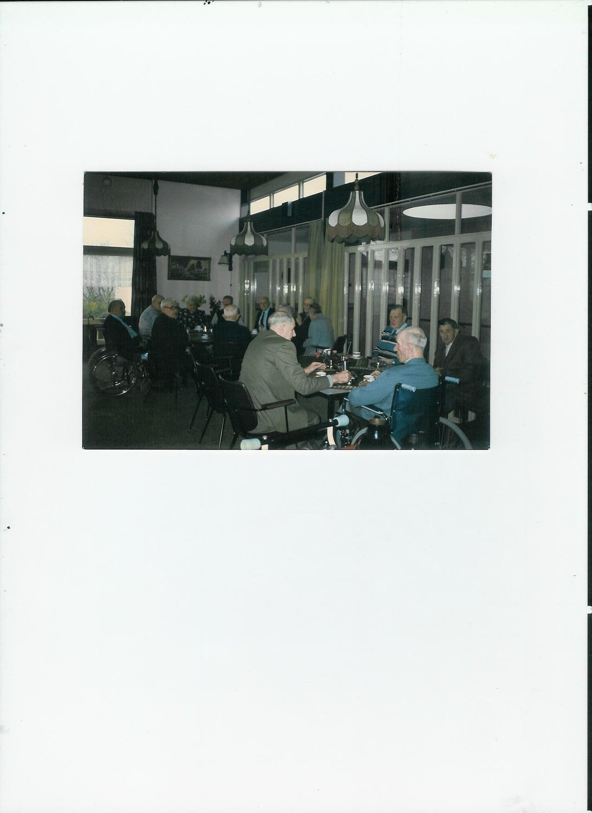 Koffie drinken Oeverland Mannen kant