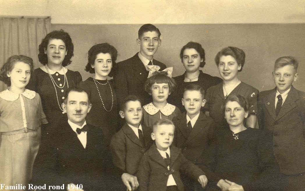 1940 familie Rood