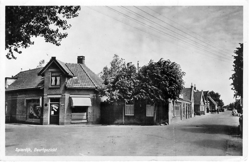 Spierdijk, Buurtgezicht, 1956