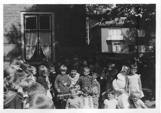 Op het schoolplein